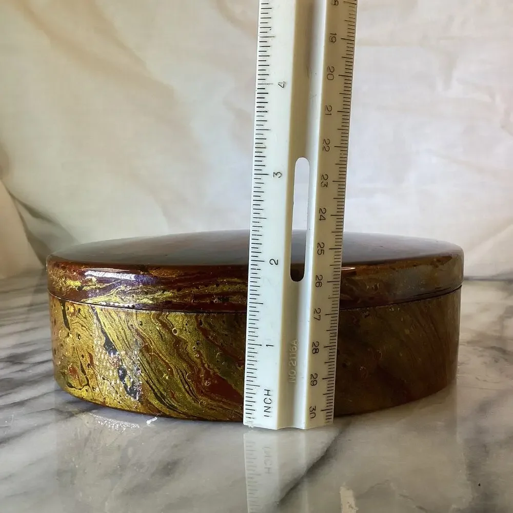 Vintage Laquered Trinket Box